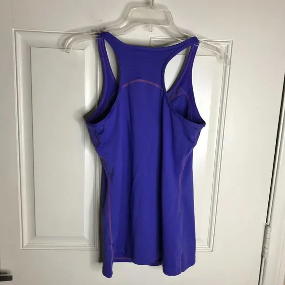 Nike Women's Fit Dry Racerback Tank Purple ~ Size M - Picture 3 of 5